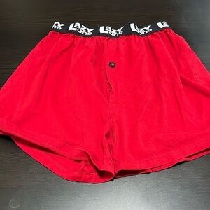 Lazy one beat cheeks boxers